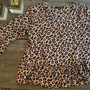 Simply Southern Leopard Cotton Top!
